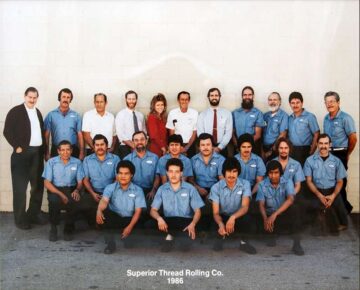 Group Photo outside 6926 Farmdale Plant